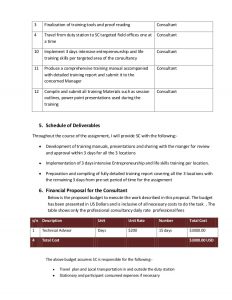 technical proposal template consultants technical financial proposal