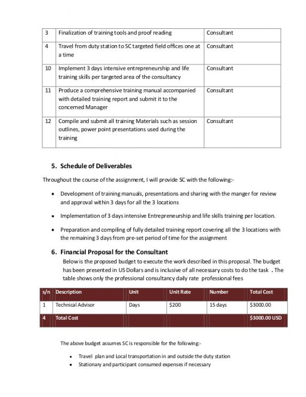 technical proposal template