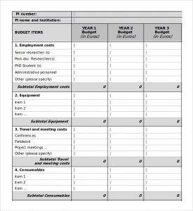 technical proposal template word download budget plan template