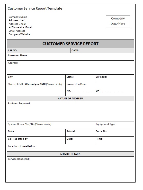 technical report formats