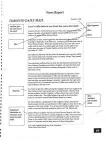 technical report formats news report example