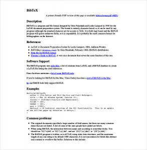 technical report template bibtex technical report