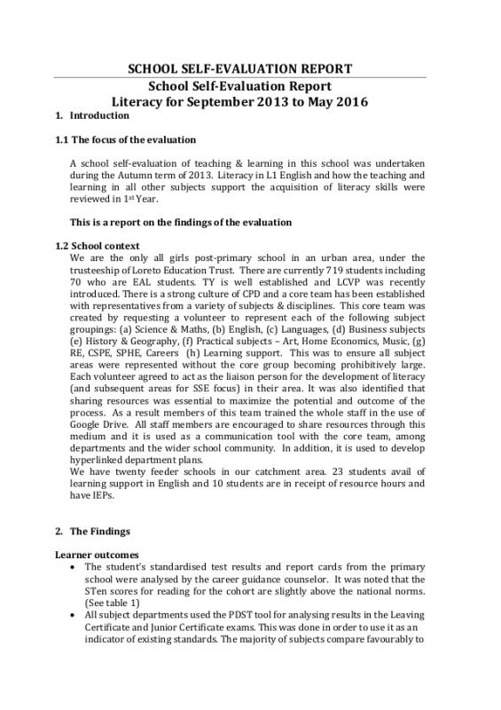 technical reports format