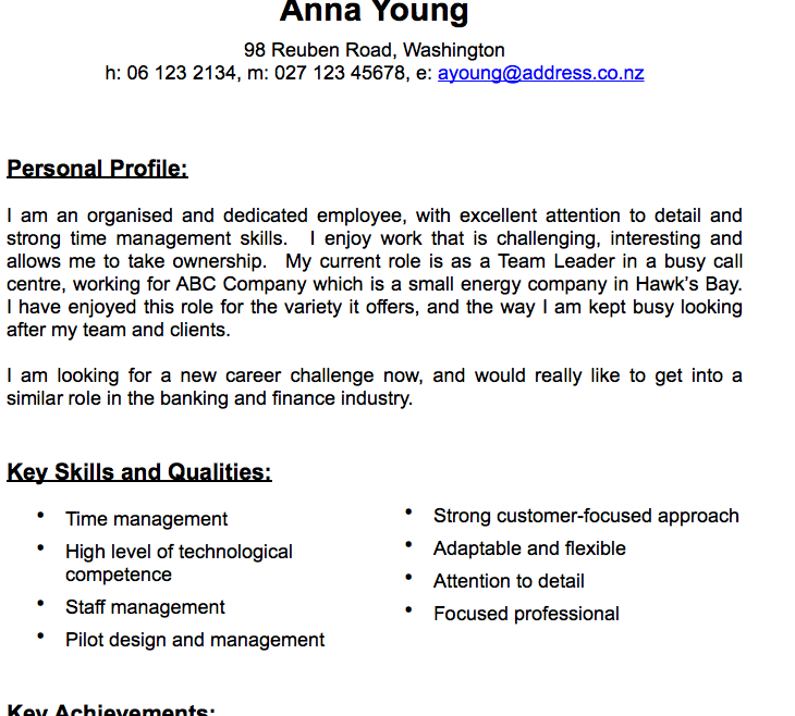 teen resume template