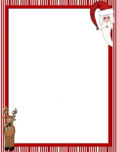 template business letter christmas paper templates free word pdf jpeg format within a father christmas letter template