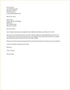 template for resignation letter weeks notice letter simple resignation letter example two weeks notice