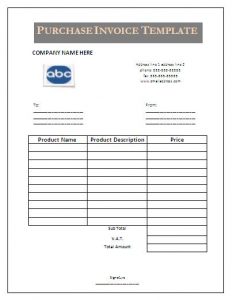 termination letter example purchase invoice template