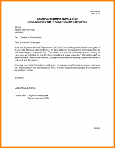 termination letter sample termination letter sample termination letter template