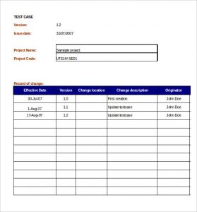 test case template system test case template sample excel format