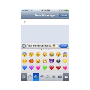 text message emoji feeffaaeefef large