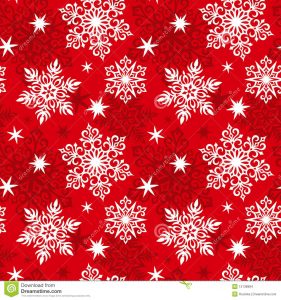 thank you card for money seamless snowflakes pattern