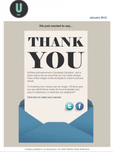 thank you for your business email thank you business email template marketing