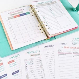 thank you for your business letter inspired life planner printable pages