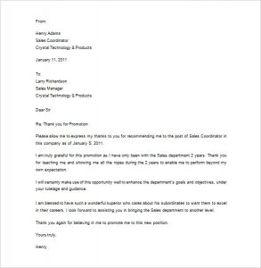 thank you letter for recommendation thank you for recommendation letter sample