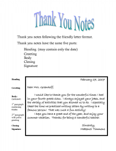 thank you note template thank you note template to learn