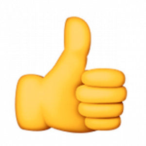 thumbs up emoji text cca fccc ff eaacf