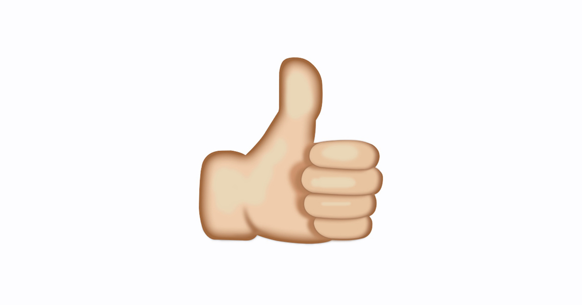 thumbs up text symbol copy and paste