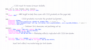 time sheet form css