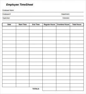 time sheets template employee timesheet template