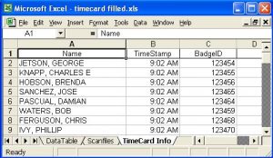 timecard template excel timecardinfo filled