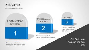 timeline for ppt milestones powerpoint