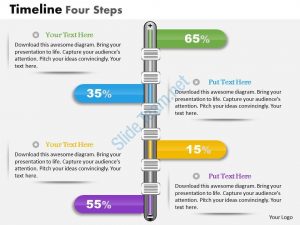 timeline template powerpoint business plan timeline four steps powerpoint presentation template slide