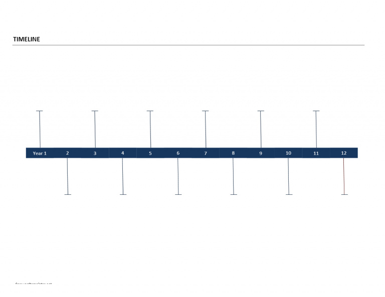 Timeline Template Word | Template Business