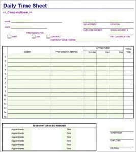 timesheet template excel excel timesheet template