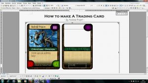 trading card template word maxresdefault