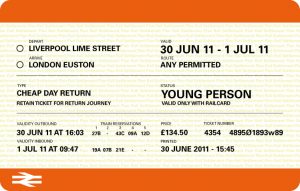 train ticket template ticket