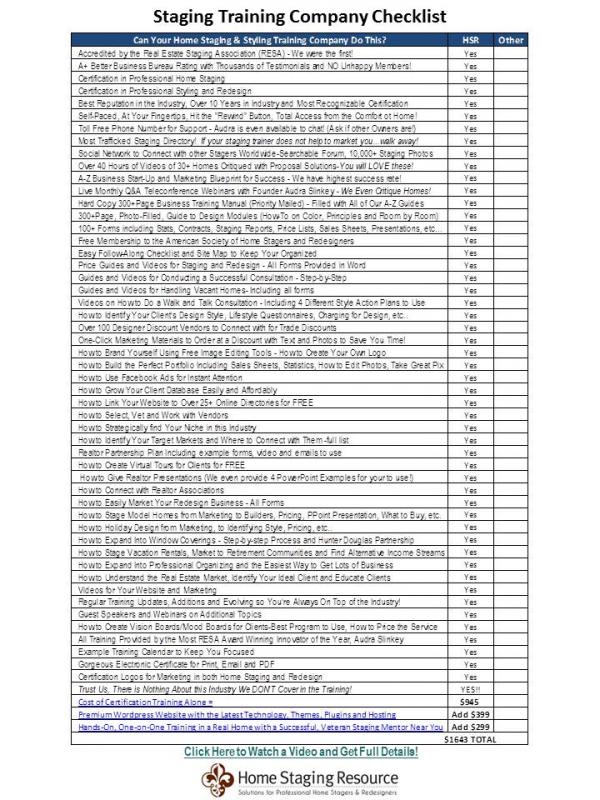 training program template