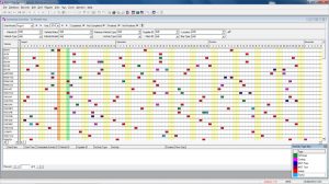 training schedule template screenshot vms six month view