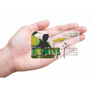 transparent business cards