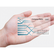 transparent business cards