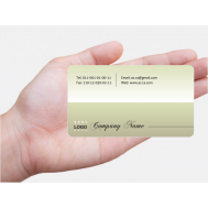 transparent business cards