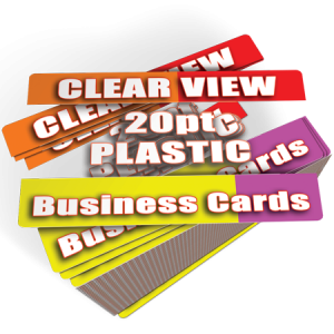 transparent business cards clear plastic business cards