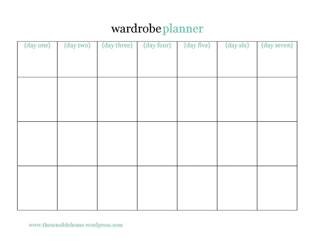 trip planner template