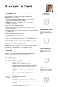 undergraduate student cv template accountinginternresume example