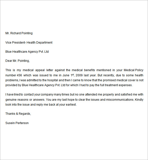 Unemployment Appeal Letter | Template Business