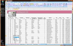 vacation budget template wedding guest list excel