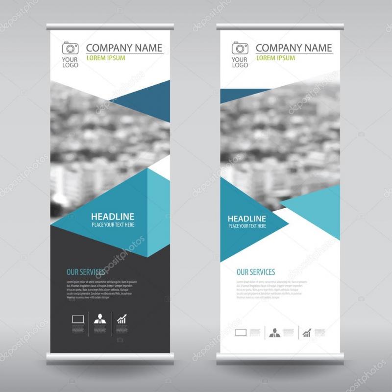 vertical banner design