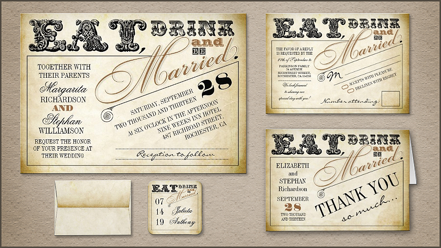 vintage postcard template