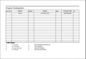 visitor sign in sheet template progress tracker