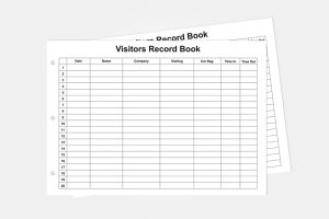 visitor sign in sheets visitor book sheets (colorbox)
