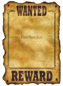 wanted poster template picture 2