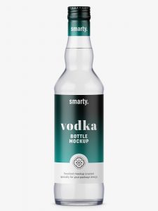 water bottle mockup vodka bottle mockup