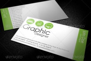 web designer business card simple graphic designer business card