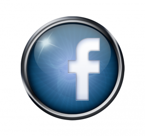 web page mockup fb button large