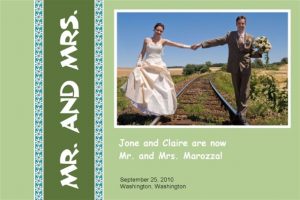 wedding announcements template preview big