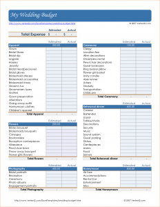 wedding budget worksheet wedding budget worksheet